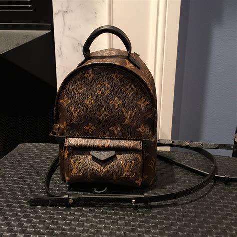 lv mini palm spring|louis vuitton mini backpack.